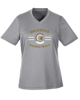 Army & Navy Academy Basketball Curve - Womens Performance Shirt