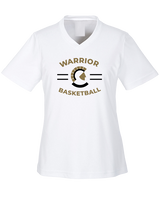 Army & Navy Academy Basketball Curve - Womens Performance Shirt