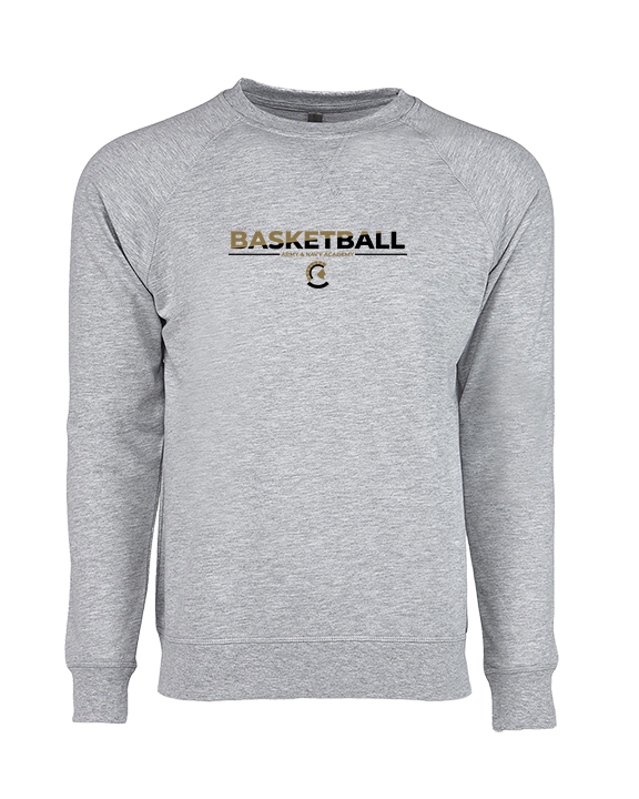 Army & Navy Academy Basketball Cut - Crewneck Sweatshirt