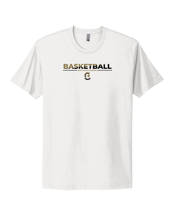 Army & Navy Academy Basketball Cut - Mens Select Cotton T-Shirt