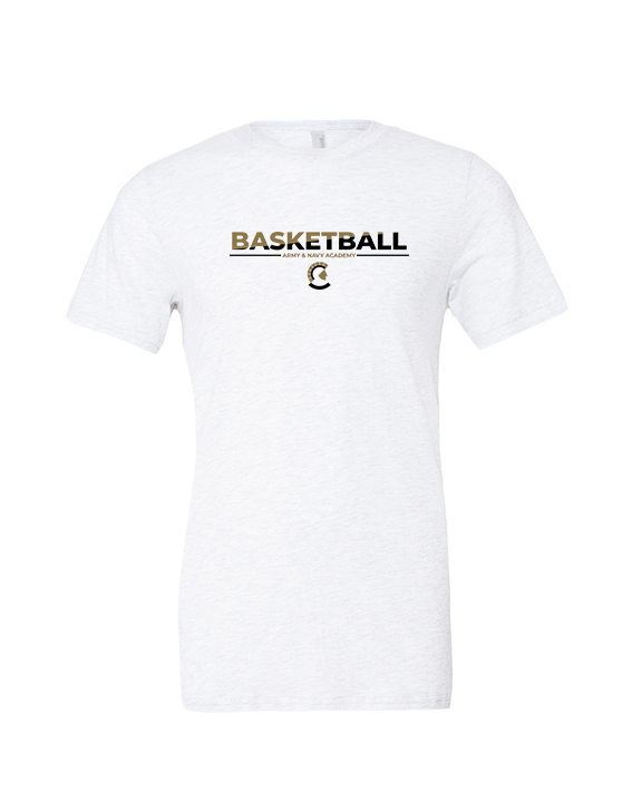 Army & Navy Academy Basketball Cut - Tri-Blend Shirt