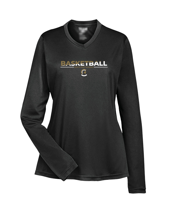 Army & Navy Academy Basketball Cut - Womens Performance Longsleeve