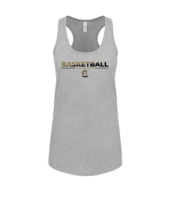 Army & Navy Academy Basketball Cut - Womens Tank Top