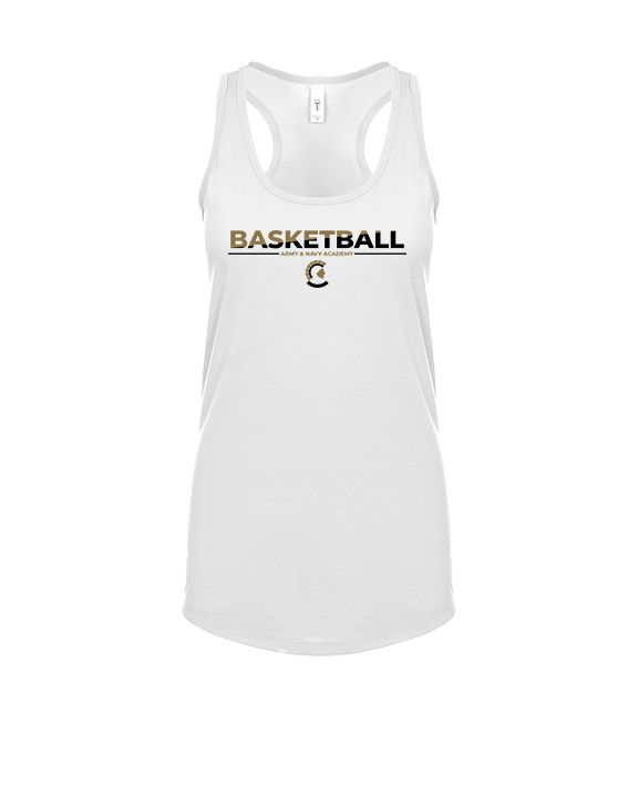 Army & Navy Academy Basketball Cut - Womens Tank Top