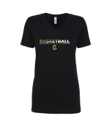 Army & Navy Academy Basketball Cut - Womens Vneck
