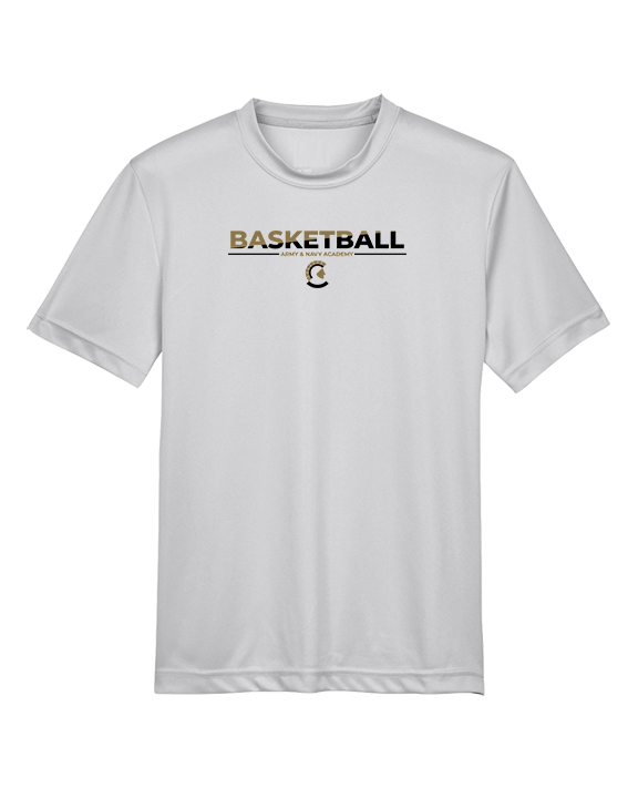 Army & Navy Academy Basketball Cut - Youth Performance Shirt