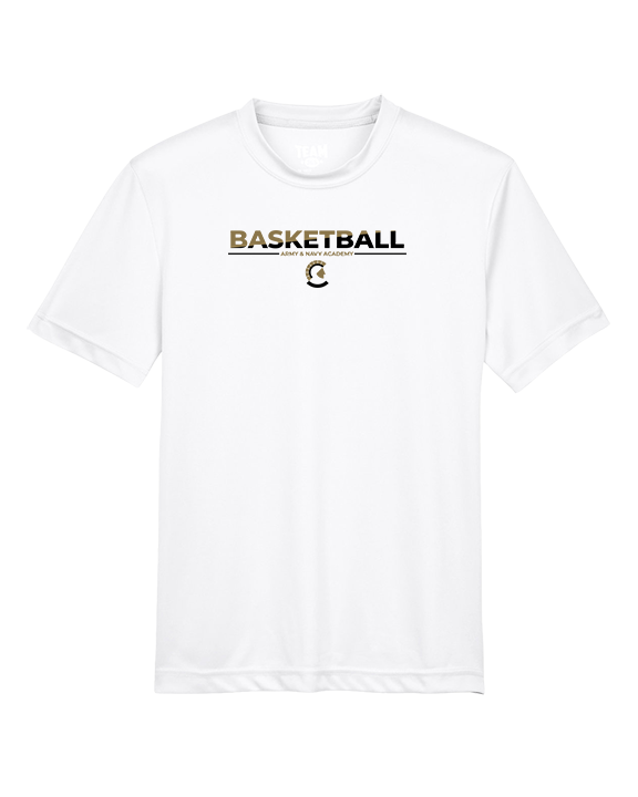 Army & Navy Academy Basketball Cut - Youth Performance Shirt