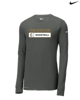 Army & Navy Academy Basketball Pennant - Mens Nike Longsleeve
