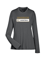 Army & Navy Academy Basketball Pennant - Womens Performance Longsleeve