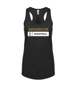Army & Navy Academy Basketball Pennant - Womens Tank Top