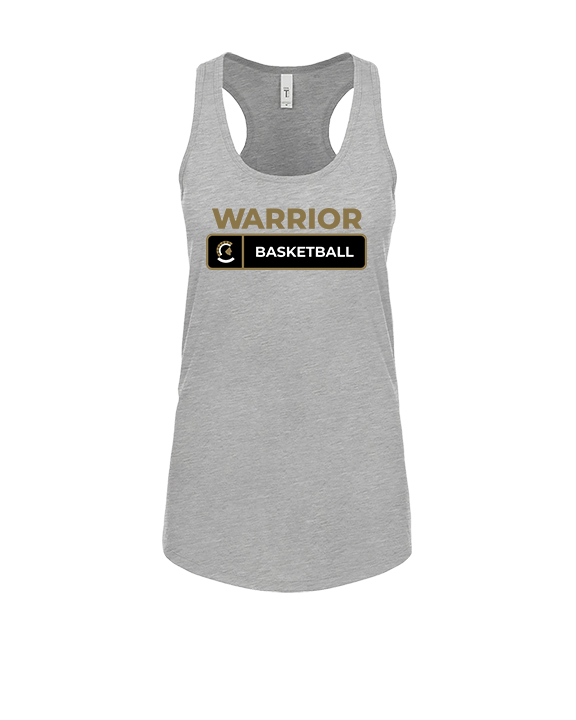 Army & Navy Academy Basketball Pennant - Womens Tank Top