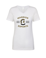 Army & Navy Academy Esports Curve - Womens V-Neck