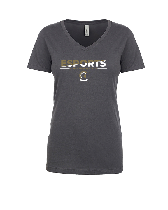 Army & Navy Academy Esports Cut - Womens Vneck