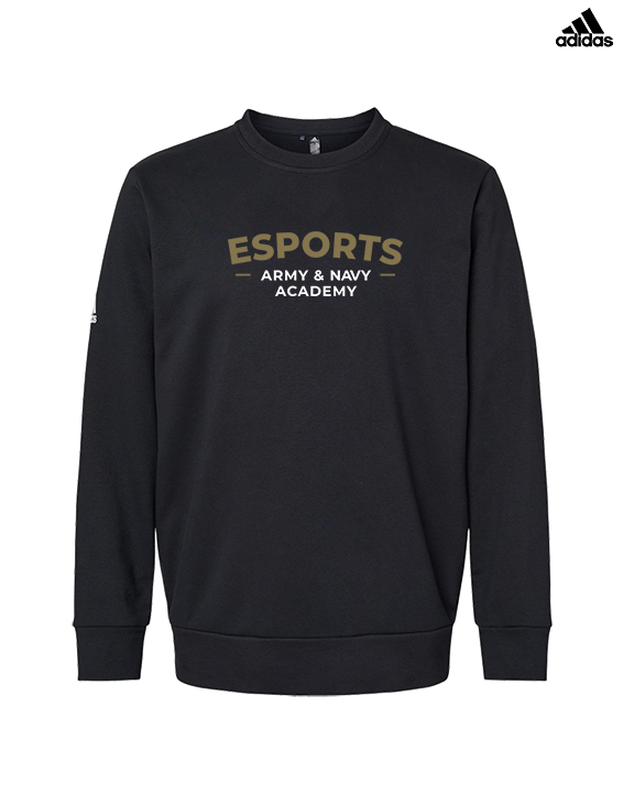 Army & Navy Academy Esports Short - Mens Adidas Crewneck