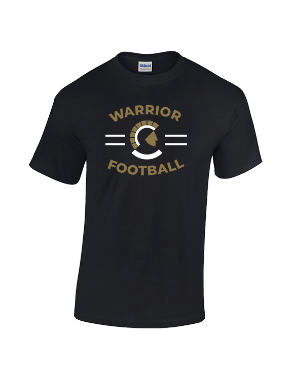 Army & Navy Academy Football Curve - Cotton T-Shirt