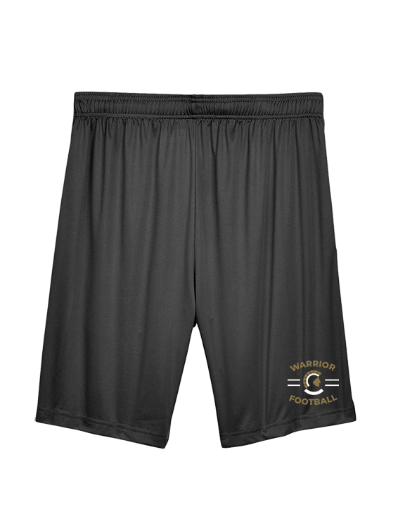 Army & Navy Academy Football Curve - Mens Training Shorts with Pockets