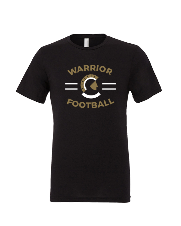 Army & Navy Academy Football Curve - Tri-Blend Shirt