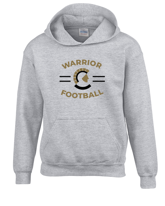 Army & Navy Academy Football Curve - Youth Hoodie