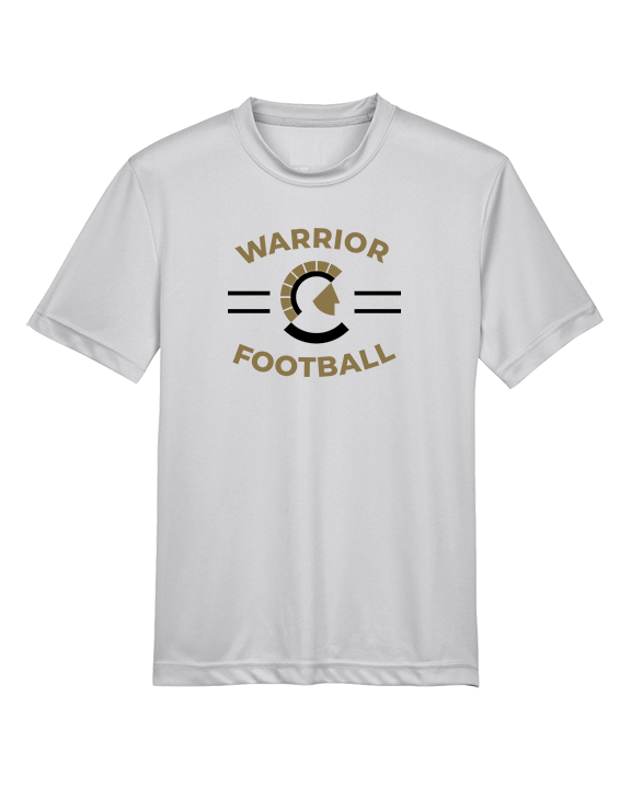 Army & Navy Academy Football Curve - Youth Performance Shirt