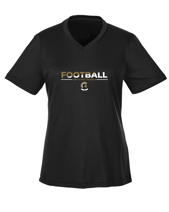 Army & Navy Academy Football Cut - Womens Performance Shirt