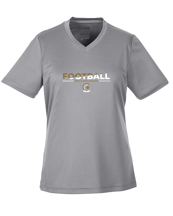 Army & Navy Academy Football Cut - Womens Performance Shirt