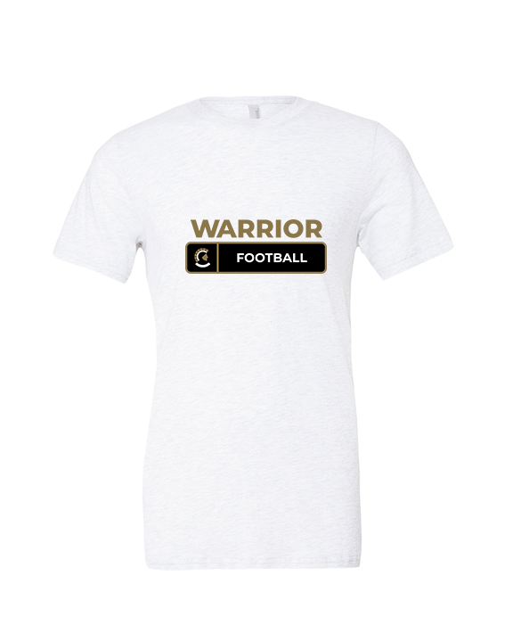 Army & Navy Academy Football Pennant - Tri-Blend Shirt