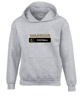 Army & Navy Academy Football Pennant - Youth Hoodie