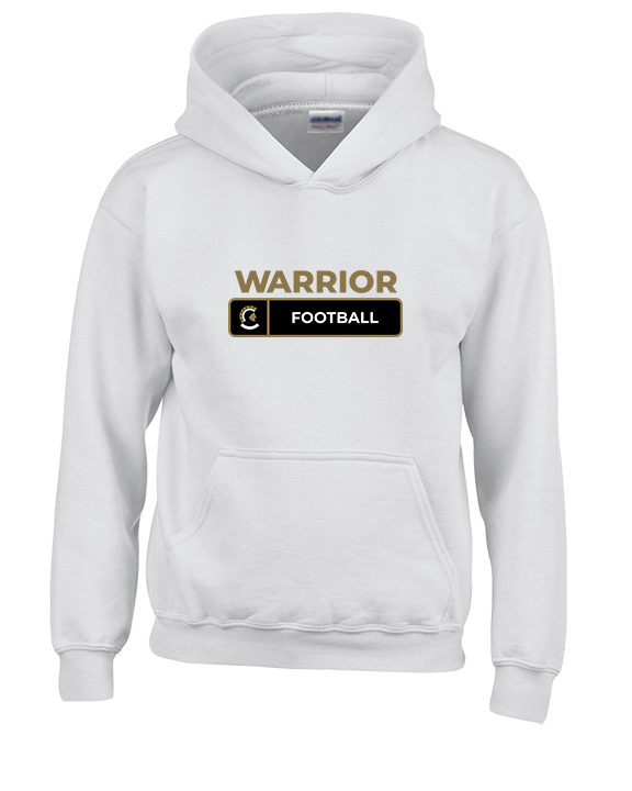 Army & Navy Academy Football Pennant - Youth Hoodie