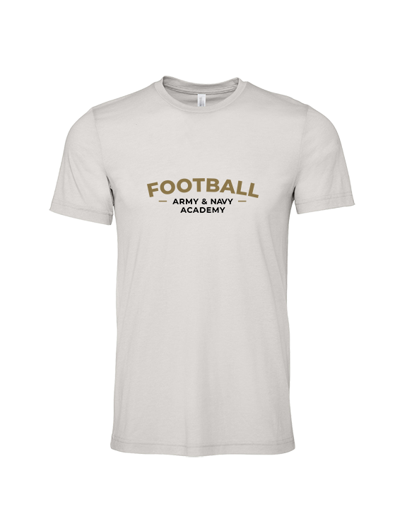 Army & Navy Academy Football Short - Tri-Blend Shirt