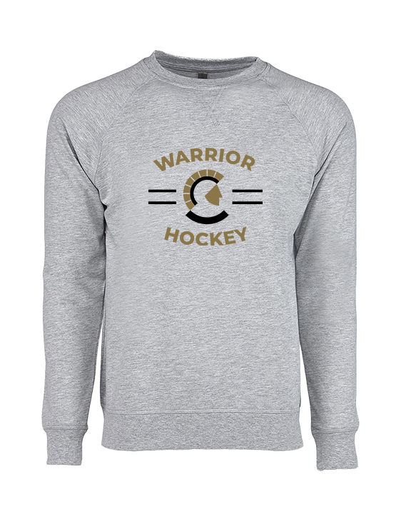 Army & Navy Academy Hockey Curve - Crewneck Sweatshirt