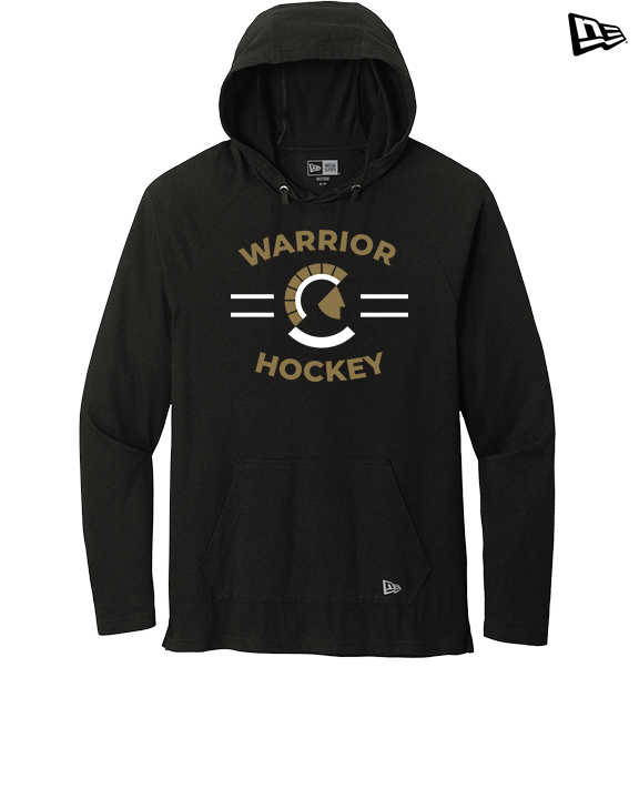 Army & Navy Academy Hockey Curve - New Era Tri-Blend Hoodie