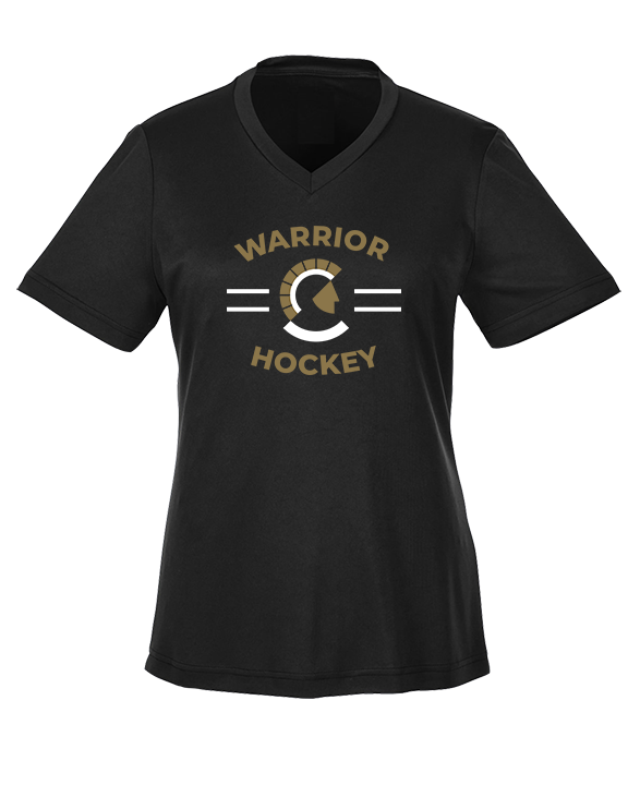 Army & Navy Academy Hockey Curve - Womens Performance Shirt