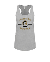 Army & Navy Academy Hockey Curve - Womens Tank Top