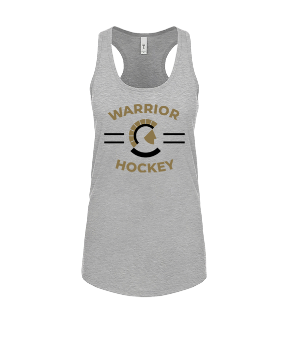 Army & Navy Academy Hockey Curve - Womens Tank Top