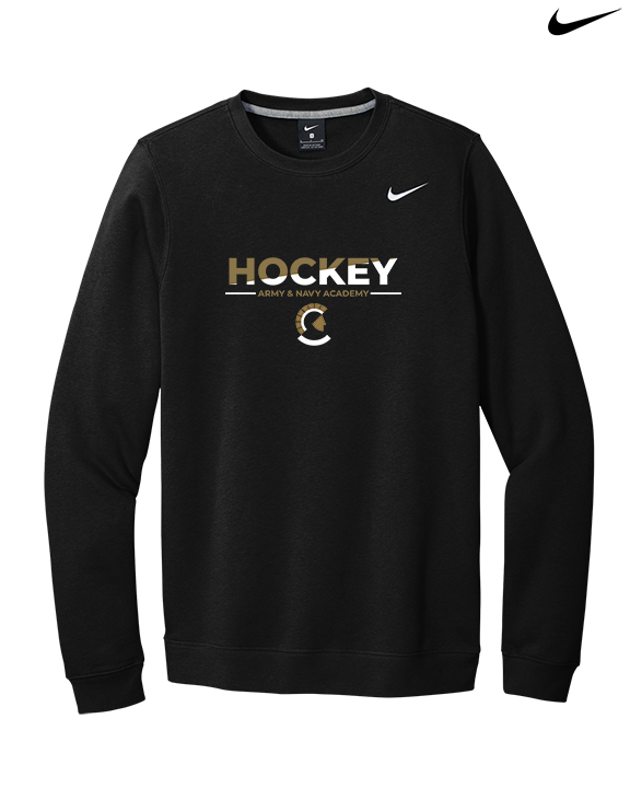 Army & Navy Academy Hockey Cut - Mens Nike Crewneck