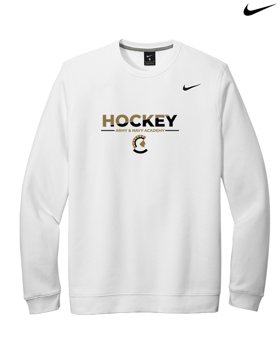 Army & Navy Academy Hockey Cut - Mens Nike Crewneck