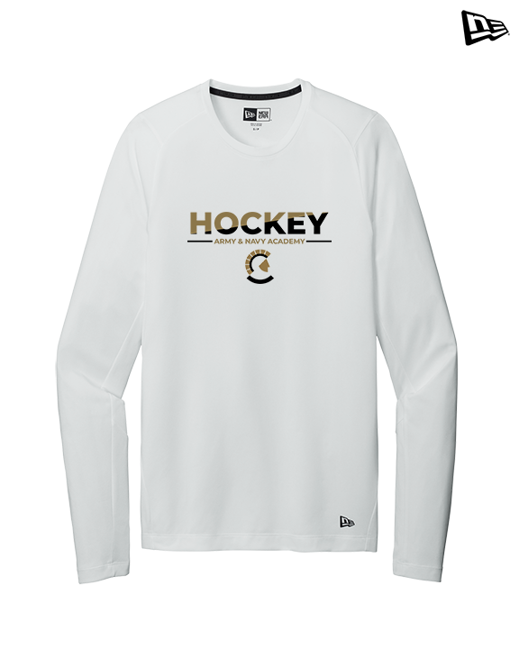 Army & Navy Academy Hockey Cut - New Era Performance Long Sleeve