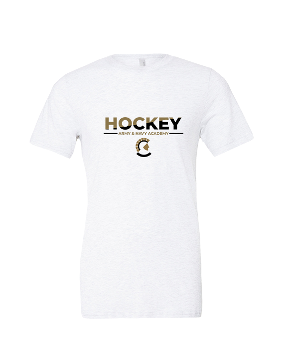 Army & Navy Academy Hockey Cut - Tri-Blend Shirt