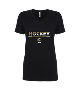 Army & Navy Academy Hockey Cut - Womens Vneck
