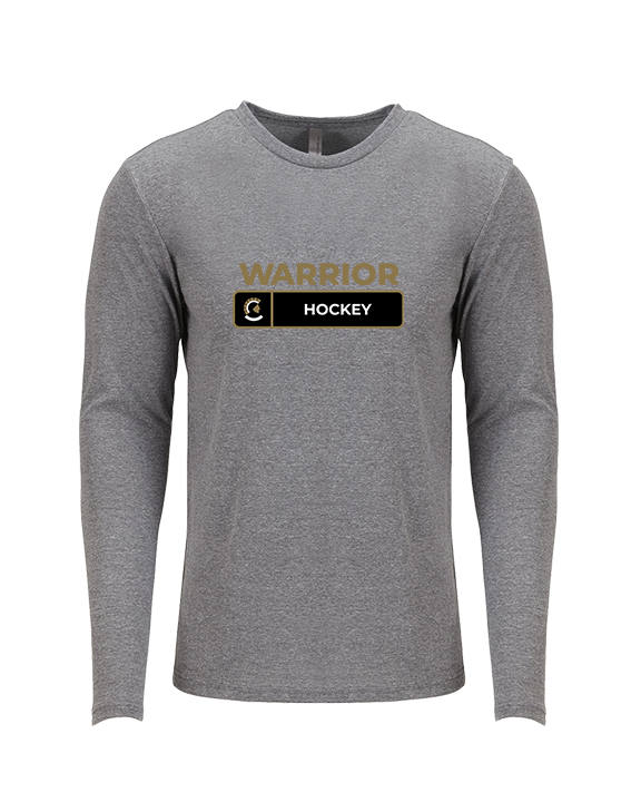 Army & Navy Academy Hockey Pennant - Tri-Blend Long Sleeve