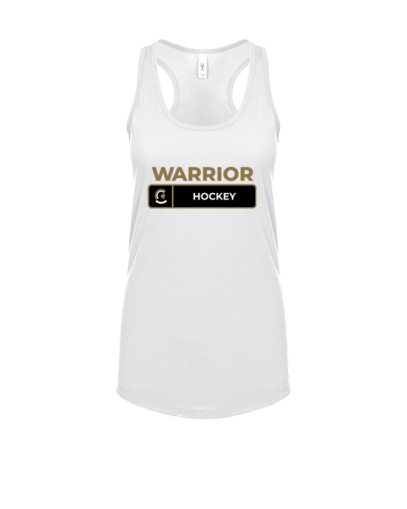 Army & Navy Academy Hockey Pennant - Womens Tank Top