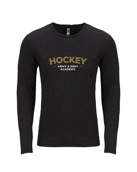 Army & Navy Academy Hockey Short - Tri-Blend Long Sleeve