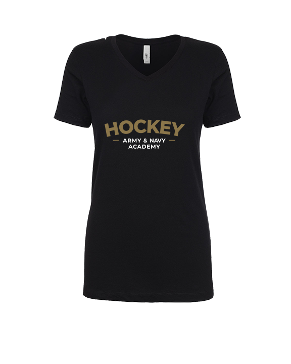 Army & Navy Academy Hockey Short - Womens Vneck
