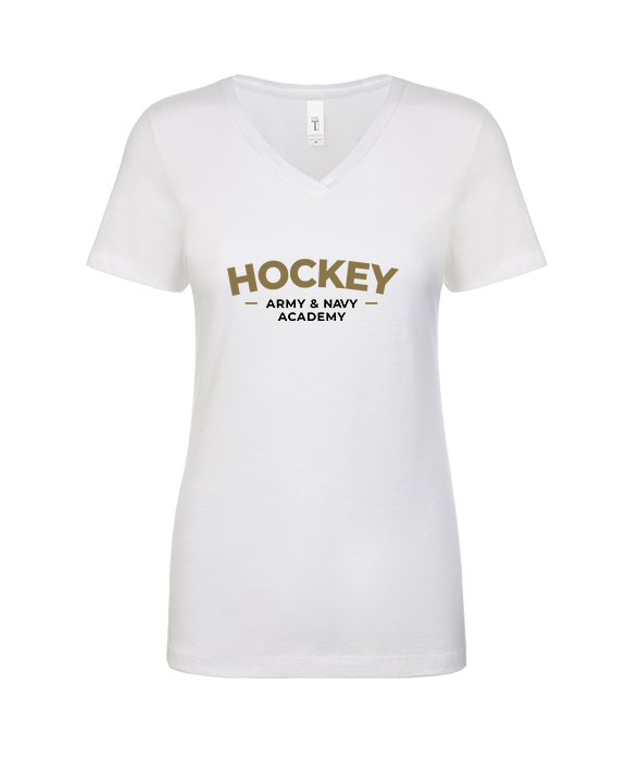 Army & Navy Academy Hockey Short - Womens Vneck