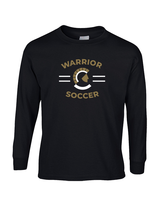 Army & Navy Academy Soccer Curve - Cotton Longsleeve