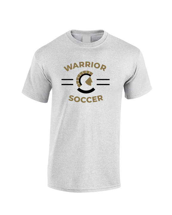 Army & Navy Academy Soccer Curve - Cotton T-Shirt
