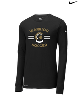 Army & Navy Academy Soccer Curve - Mens Nike Longsleeve