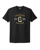 Army & Navy Academy Soccer Curve - Mens Select Cotton T-Shirt