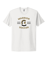 Army & Navy Academy Soccer Curve - Mens Select Cotton T-Shirt