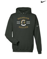Army & Navy Academy Soccer Curve - Nike Club Fleece Hoodie